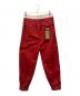 GUCCI (グッチ) サイドラインイージートラウザーズパンツ レッド サイズ:SIZE 46：18000円