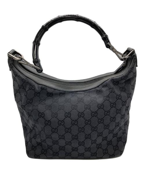GUCCI（グッチ）GUCCI (グッチ) ワンショルダーバッグ ブラックの古着・服飾アイテム