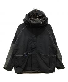 NEW BALANCE（ニューバランス）の古着「フーデットタスランジャケット」｜ブラック