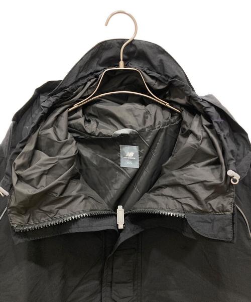 NEW BALANCE（ニューバランス）NEW BALANCE (ニューバランス) フーデットタスランジャケット ブラック サイズ:SIZE Lの古着・服飾アイテム