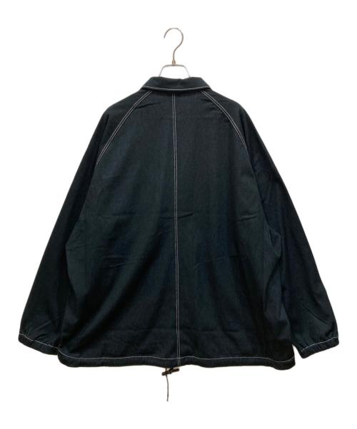 NEW BALANCE（ニューバランス）NEW BALANCE (ニューバランス) ジャージーデニムジャケット インディゴ サイズ:SIZE XLの古着・服飾アイテム