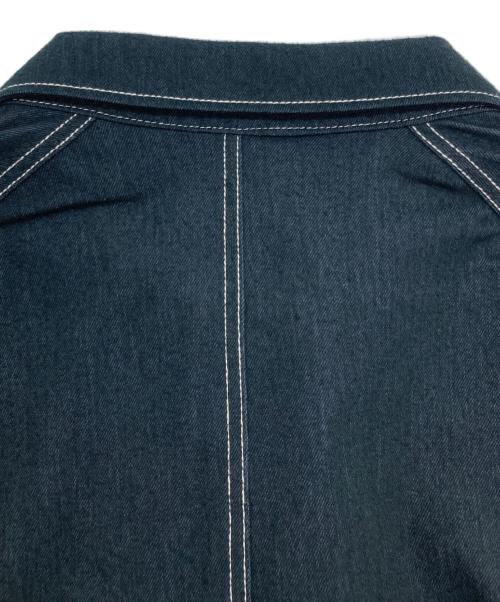 NEW BALANCE（ニューバランス）NEW BALANCE (ニューバランス) ジャージーデニムジャケット インディゴ サイズ:SIZE XLの古着・服飾アイテム