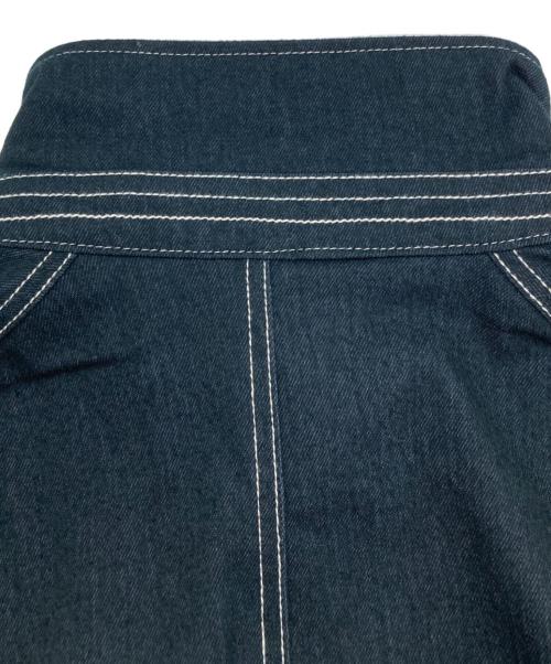 NEW BALANCE（ニューバランス）NEW BALANCE (ニューバランス) ジャージーデニムジャケット インディゴ サイズ:SIZE XLの古着・服飾アイテム
