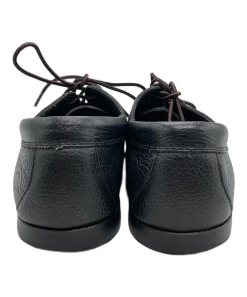 G.H.BASS（ジーエイチバス）G.H.BASS (ジーエイチバス) ブラックキャンプモックシューズ ブラック サイズ:42の古着・服飾アイテム