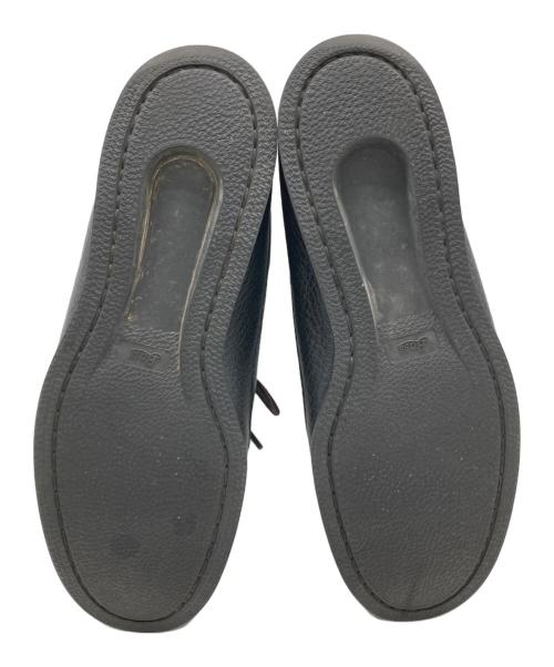 G.H.BASS（ジーエイチバス）G.H.BASS (ジーエイチバス) ブラックキャンプモックシューズ ブラック サイズ:42の古着・服飾アイテム