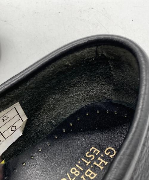 G.H.BASS（ジーエイチバス）G.H.BASS (ジーエイチバス) ブラックキャンプモックシューズ ブラック サイズ:42の古着・服飾アイテム