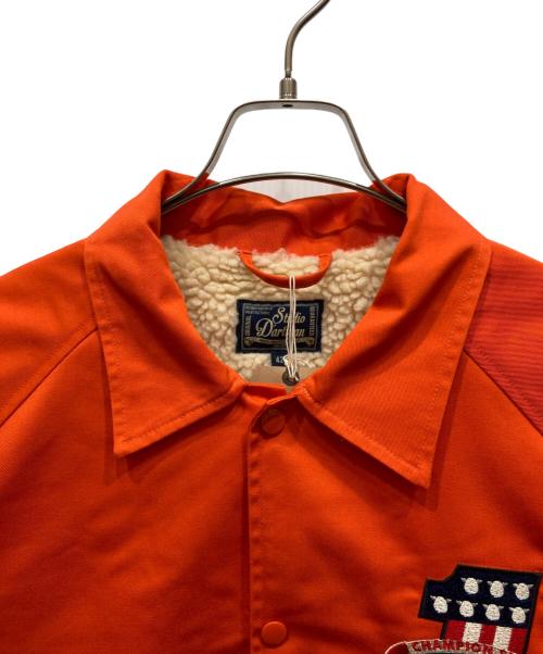 STUDIO D'ARTISAN（ステュディオダルチザン）STUDIO D'ARTISAN (ステュディオダルチザン) 裏ボアコーチジャケット オレンジ サイズ:SIZE 42の古着・服飾アイテム
