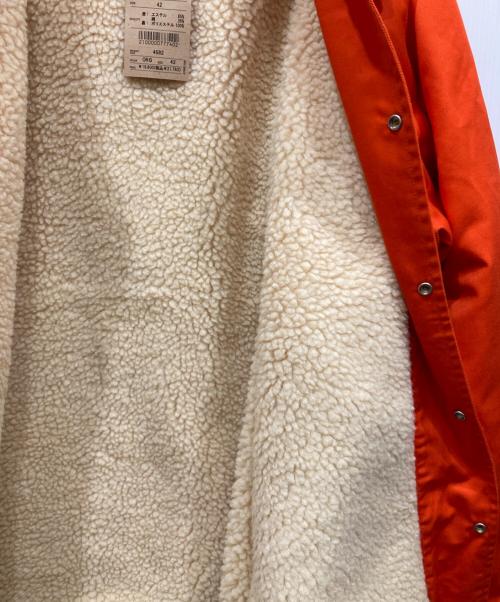 STUDIO D'ARTISAN（ステュディオダルチザン）STUDIO D'ARTISAN (ステュディオダルチザン) 裏ボアコーチジャケット オレンジ サイズ:SIZE 42の古着・服飾アイテム