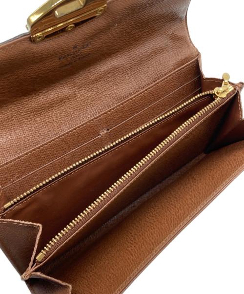 LOUIS VUITTON（ルイ ヴィトン）LOUIS VUITTON (ルイ ヴィトン) 長財布 ブラウンの古着・服飾アイテム