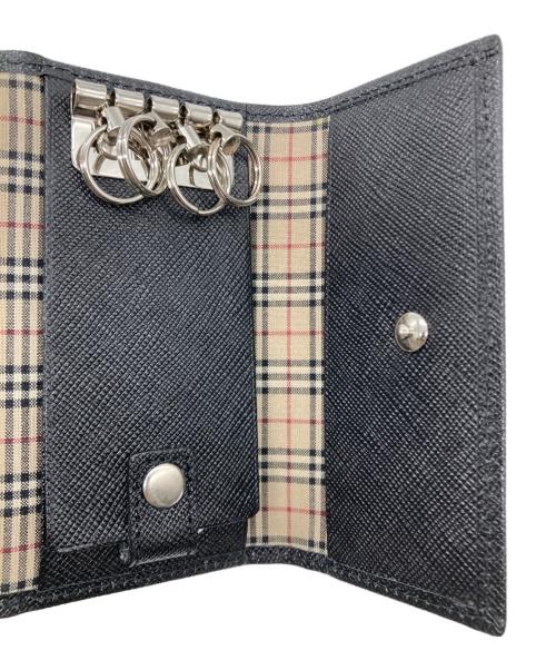 BURBERRY（バーバリー）BURBERRY (バーバリー) ４連キーケース ブラックの古着・服飾アイテム