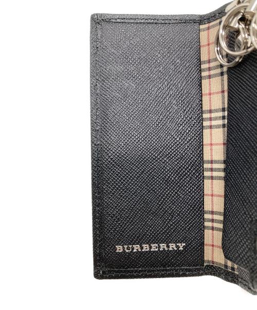 BURBERRY（バーバリー）BURBERRY (バーバリー) ４連キーケース ブラックの古着・服飾アイテム