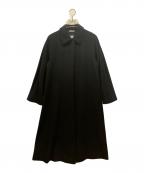 MaxMaraマックスマーラ）の古着「カシミヤ混ウールコート」｜ブラック