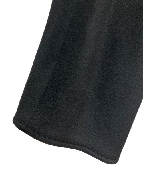 MaxMara（マックスマーラ）MaxMara (マックスマーラ) カシミヤ混ウールコート ブラック サイズ:40の古着・服飾アイテム