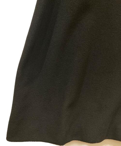 MaxMara（マックスマーラ）MaxMara (マックスマーラ) カシミヤ混ウールコート ブラック サイズ:40の古着・服飾アイテム