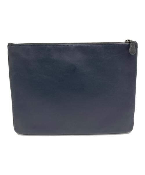 COACH（コーチ）COACH (コーチ) クラッチバッグ ネイビーの古着・服飾アイテム