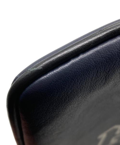 COACH（コーチ）COACH (コーチ) クラッチバッグ ネイビーの古着・服飾アイテム