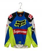 SUPREME×FOXシュプリーム×フォックス）の古着「Racing Moto Jersey Top」｜マルチカラー