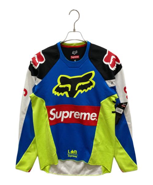 SUPREME（シュプリーム）Supreme (シュプリーム) FOX (フォックス) Racing Moto Jersey Top マルチカラー サイズ:Sの古着・服飾アイテム