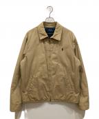 POLO RALPH LAURENポロ・ラルフローレン）の古着「スイングトップ」｜ベージュ