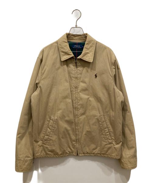 POLO RALPH LAUREN（ポロ・ラルフローレン）POLO RALPH LAUREN (ポロ・ラルフローレン) スイングトップ ベージュ サイズ:Mの古着・服飾アイテム