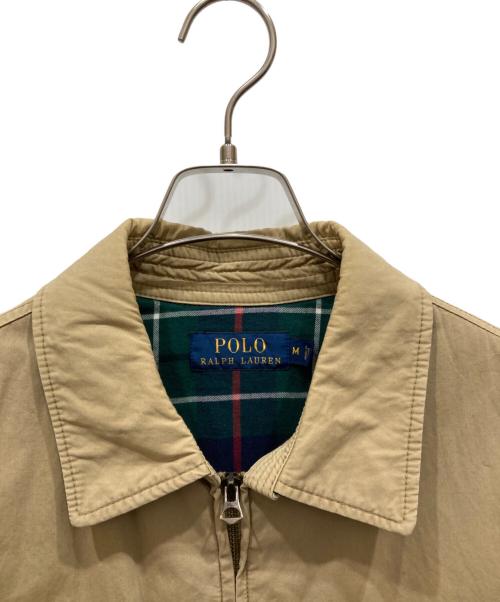 POLO RALPH LAUREN（ポロ・ラルフローレン）POLO RALPH LAUREN (ポロ・ラルフローレン) スイングトップ ベージュ サイズ:Mの古着・服飾アイテム