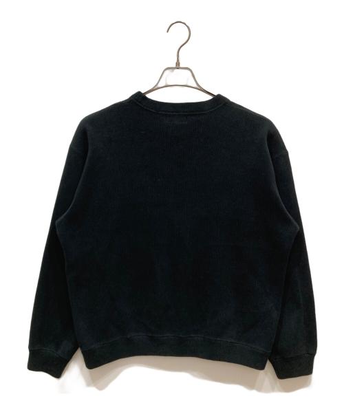 GIORGIO ARMANI LE COLLEZIONI（ジョルジオアルマーニ）GIORGIO ARMANI LE COLLEZIONI (ジョルジオアルマーニ) コットンアクリルニット ブラック サイズ:SIZE Mの古着・服飾アイテム