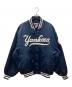 AUTHENTIC by STARTER（オーセンティックバイスターター）の古着「90's NY Yankees チームスタジャン」｜ネイビー