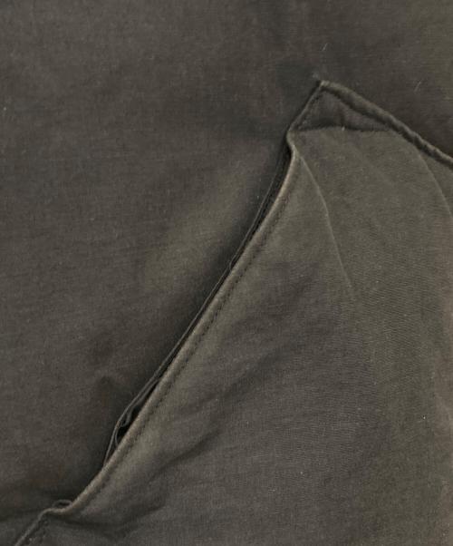 Rocky Mountain FeatherBed（ロッキーマウンテンフェザーベッド）Rocky Mountain Featherbed (ロッキーマウンテンフェザーベッド) レザー切替ダウンベスト ブラック サイズ:SIZE 38の古着・服飾アイテム