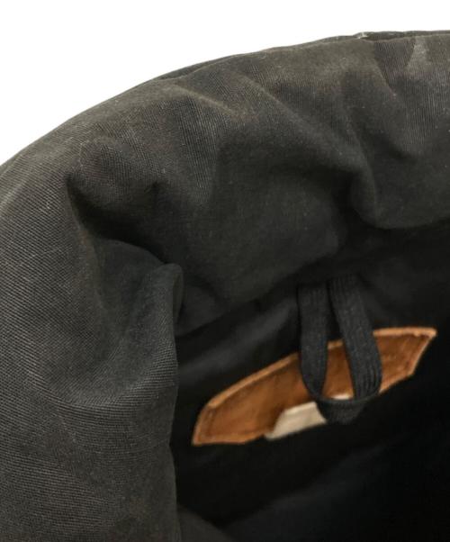 Rocky Mountain FeatherBed（ロッキーマウンテンフェザーベッド）Rocky Mountain Featherbed (ロッキーマウンテンフェザーベッド) レザー切替ダウンベスト ブラック サイズ:SIZE 38の古着・服飾アイテム