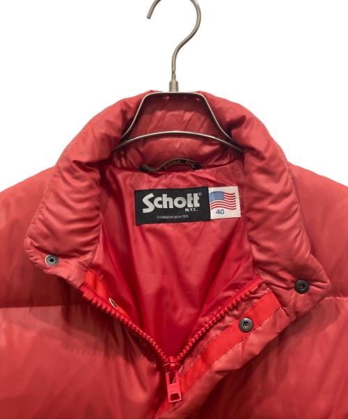 SCOTT（スコット）SCOTT (スコット) ダウンジャケット レッド サイズ:40の古着・服飾アイテム