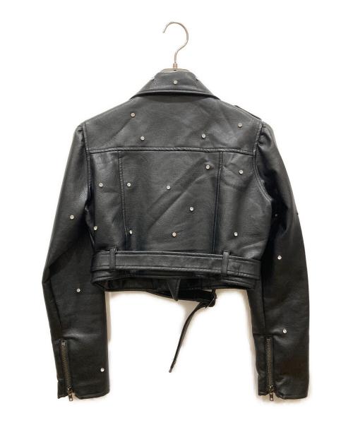 darich（ダーリッチ）Darich (ダーリッチ) ダブルライダースジャケット ブラック サイズ:SIZE Freeの古着・服飾アイテム