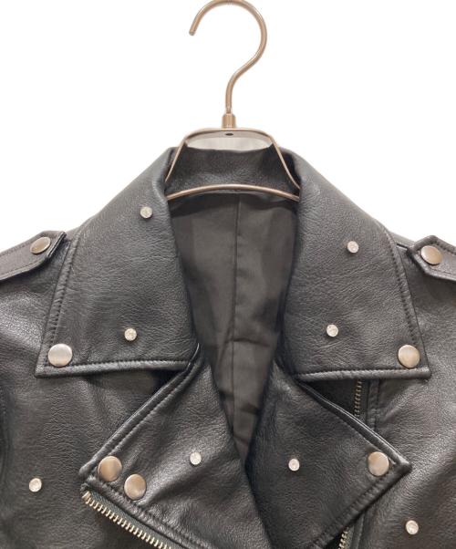 darich（ダーリッチ）Darich (ダーリッチ) ダブルライダースジャケット ブラック サイズ:SIZE Freeの古着・服飾アイテム