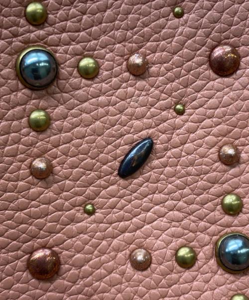 COACH（コーチ）COACH (コーチ) ハンドバッグ ピンクの古着・服飾アイテム