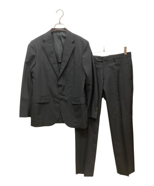 UNITED ARROWS（ユナイテッドアローズ）UNITED ARROWS (ユナイテッドアローズ) UAF モヘア トロピカル 2B レギュラースーツ ブラック サイズ:SIZE 46の古着・服飾アイテム