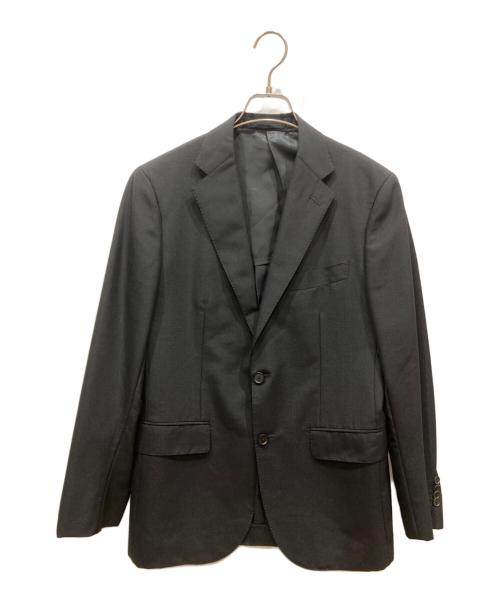 UNITED ARROWS（ユナイテッドアローズ）UNITED ARROWS (ユナイテッドアローズ) UAF モヘア トロピカル 2B レギュラースーツ ブラック サイズ:SIZE 46の古着・服飾アイテム