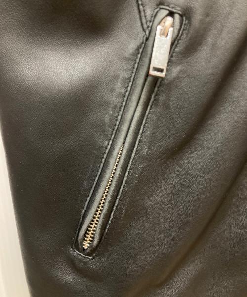 STUDIOUS（ステュディオス）STUDIOUS (ステュディオス) レザージャケット ブラック サイズ:3の古着・服飾アイテム