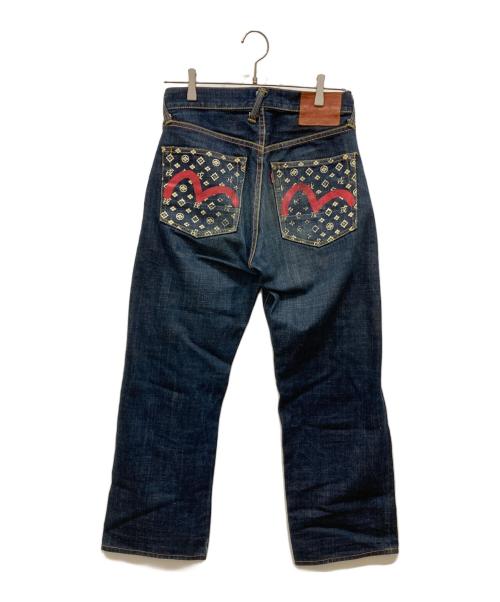 Evisu Jeans（エヴィスジーンズ）Evisu Jeans (エヴィスジーンズ) デニムパンツ インディゴ サイズ:SIZE 73.5cm (W29)の古着・服飾アイテム