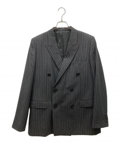 中古・古着通販】CELINE (セリーヌ) ダブルブレスト ジャケット グレー