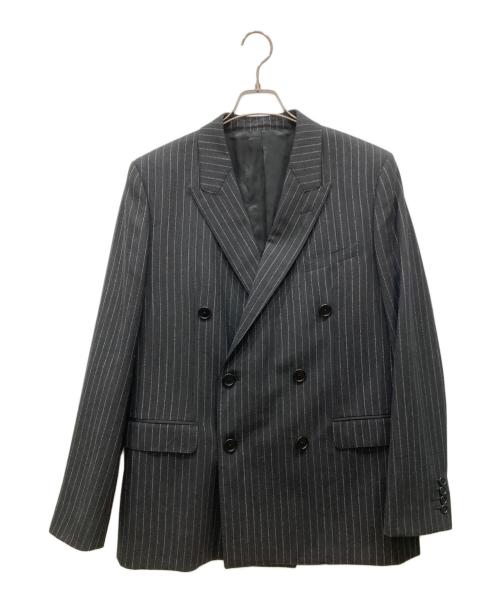 CELINE（セリーヌ）CELINE (セリーヌ) ダブルブレスト ジャケット グレー サイズ:48の古着・服飾アイテム