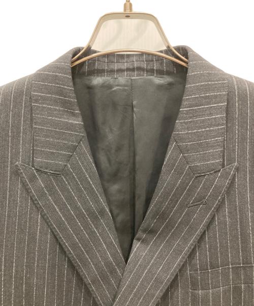 CELINE（セリーヌ）CELINE (セリーヌ) ダブルブレスト ジャケット グレー サイズ:48の古着・服飾アイテム