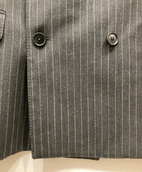 CELINE（セリーヌ）CELINE (セリーヌ) ダブルブレスト ジャケット グレー サイズ:48の古着・服飾アイテム
