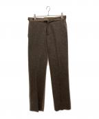 WALES BONNERウェールズボナー）の古着「ウールスラックス」｜ブラウン