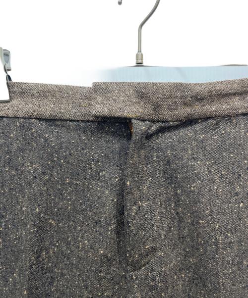 WALES BONNER（ウェールズボナー）WALES BONNER (ウェールズボナー) ウールスラックス ブラウン サイズ:SIZE 48の古着・服飾アイテム