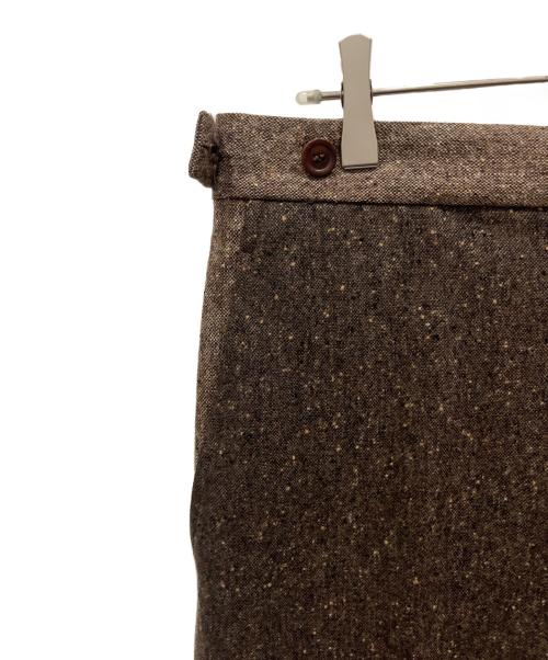 WALES BONNER（ウェールズボナー）WALES BONNER (ウェールズボナー) ウールスラックス ブラウン サイズ:SIZE 48の古着・服飾アイテム