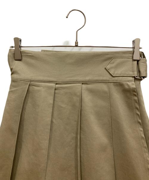 foufou（フーフー）foufou (フーフー) ラップロングスカート ベージュ サイズ:FREEの古着・服飾アイテム