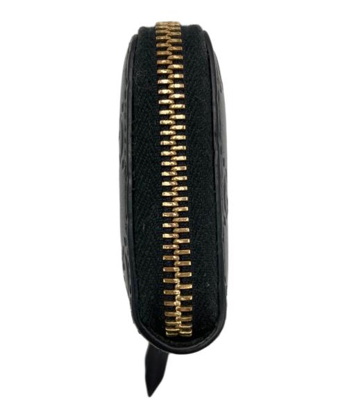 GUCCI（グッチ）GUCCI (グッチ) レザーカードケース ブラックの古着・服飾アイテム