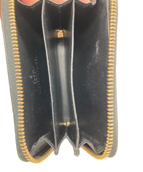 GUCCI（グッチ）GUCCI (グッチ) レザーカードケース ブラックの古着・服飾アイテム