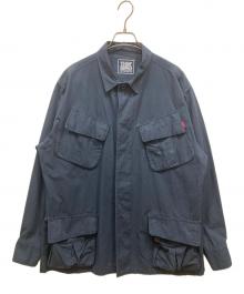 THM The Hard Man（ティー・エイチ・エム ザ ハードマン）の古着「ファティーグジャケット」｜ネイビー