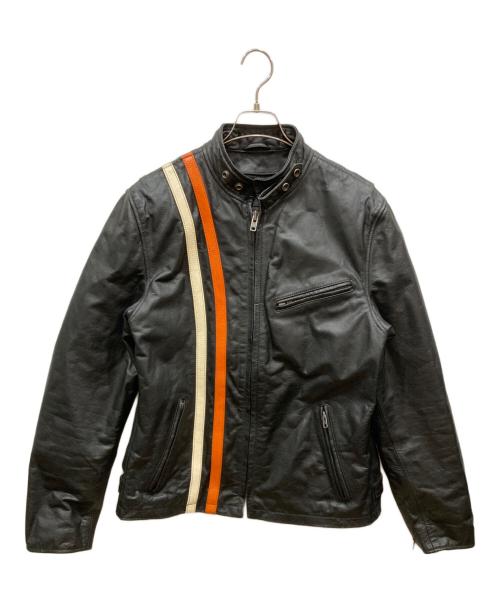 Liugoo Leathers（リューグーレザーズ）LIUGOO LEATHERS (リューグーレザーズ) プロテクターレザージャケット ブラック サイズ:SIZE LLの古着・服飾アイテム