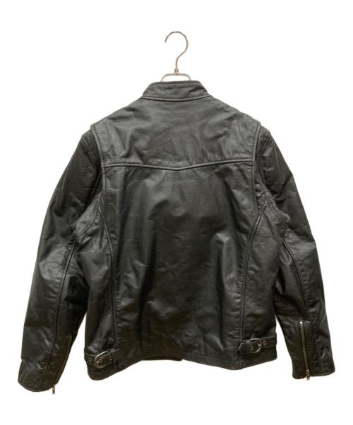 Liugoo Leathers（リューグーレザーズ）LIUGOO LEATHERS (リューグーレザーズ) プロテクターレザージャケット ブラック サイズ:SIZE LLの古着・服飾アイテム